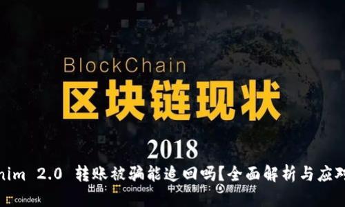 Tokenim 2.0 转账被骗能追回吗?全面解析与应对策略